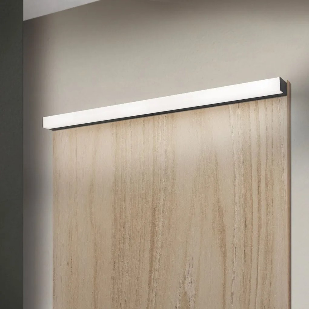 Aplica pentru oglinda baie IP44 HORIZON L-90cm negru
