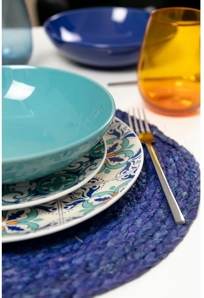 Set veselă din porțelan Villa d'Este Porto, 18 piese