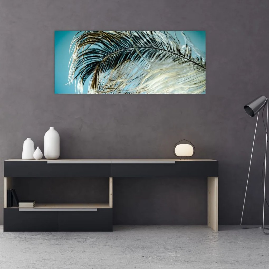 Tablou cu pană (120x50 cm)