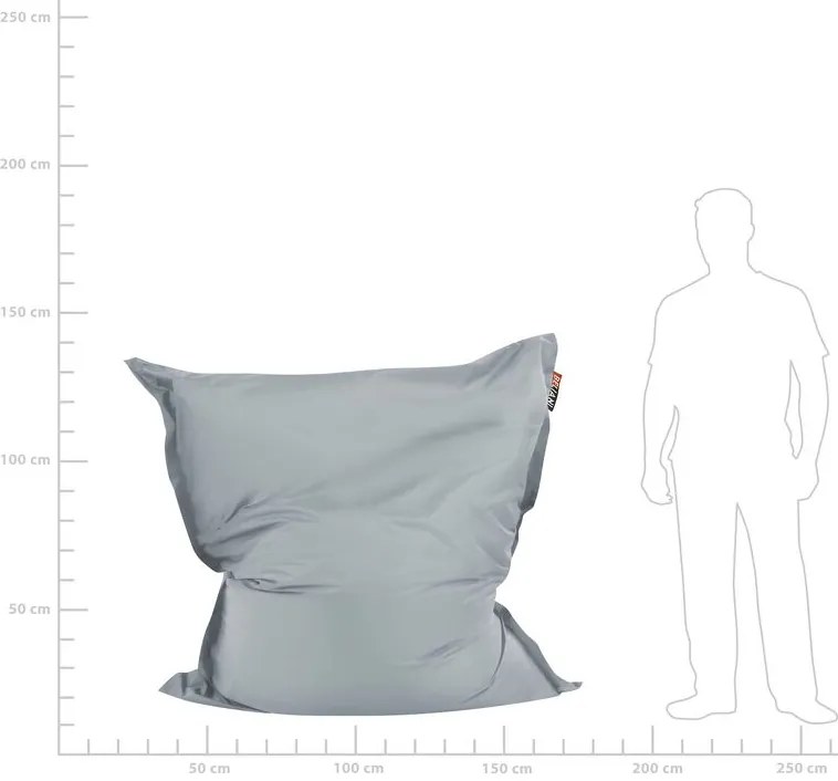 Sac de șezut 180x140cm Xl (gri deschis). 1009289