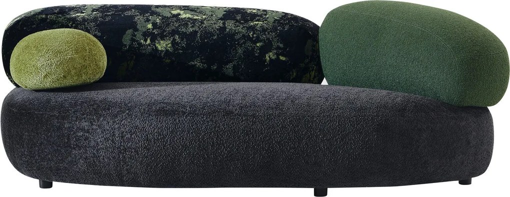 Set canapea dumonde + 2 fotolii cu sezut confortabil din spuma high-density Serene 220x 134 cm