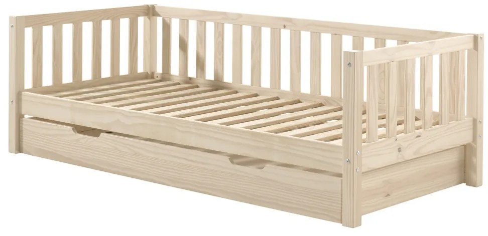 Set FRITZ format dintr-un Pat copii (90x200) și un sertar.