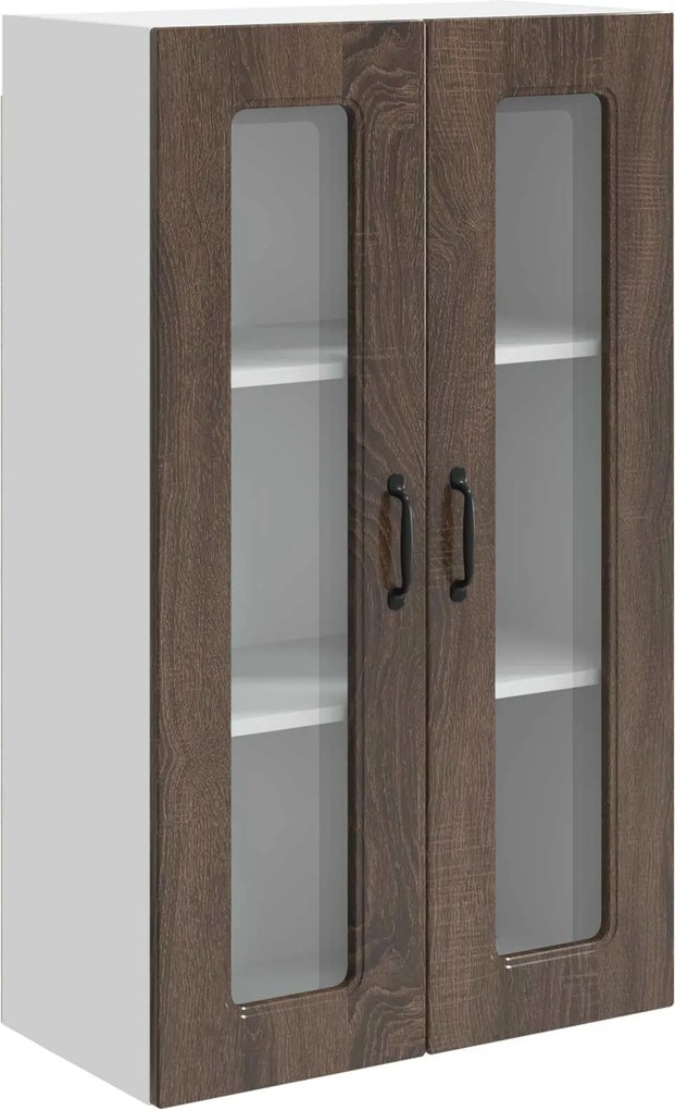 vidaXL Dulap de bucătărie Kalmar Stejar închis 60 x 31 x 100 cm