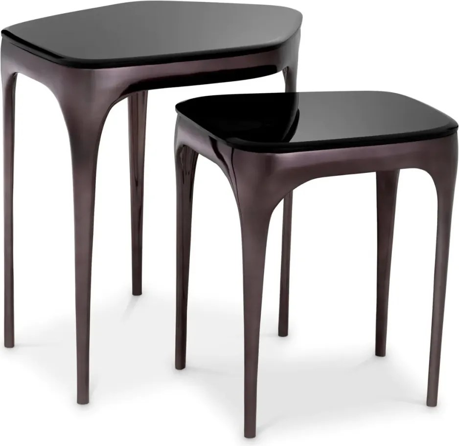 Set de 2 masute design LUX Deacon