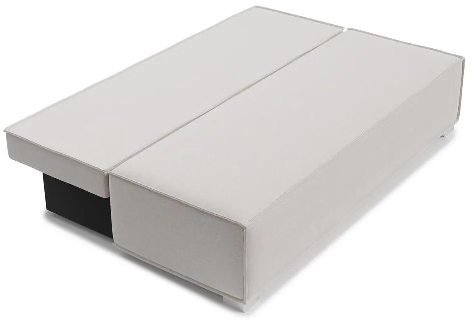 Canapea trei locuri Bale (crem + argintiu). 1099365