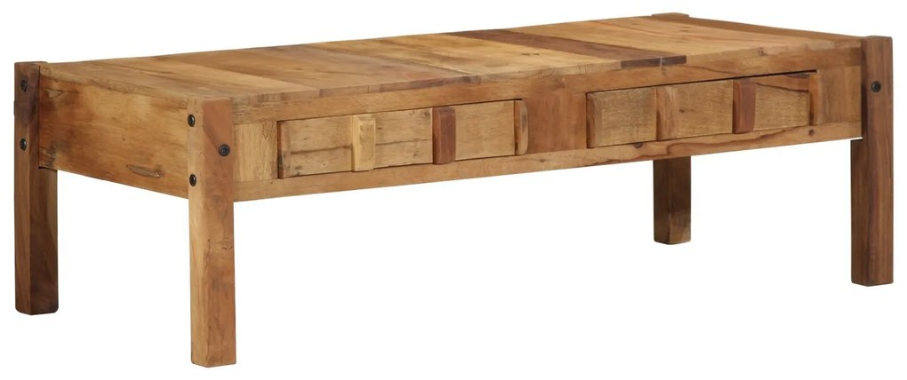 vidaXL Masă de cafea Maro 110 x 55 x 35 cm Lemn masiv recuperat