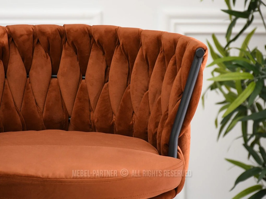 Scaun Adel (cupru + negru). 1110643