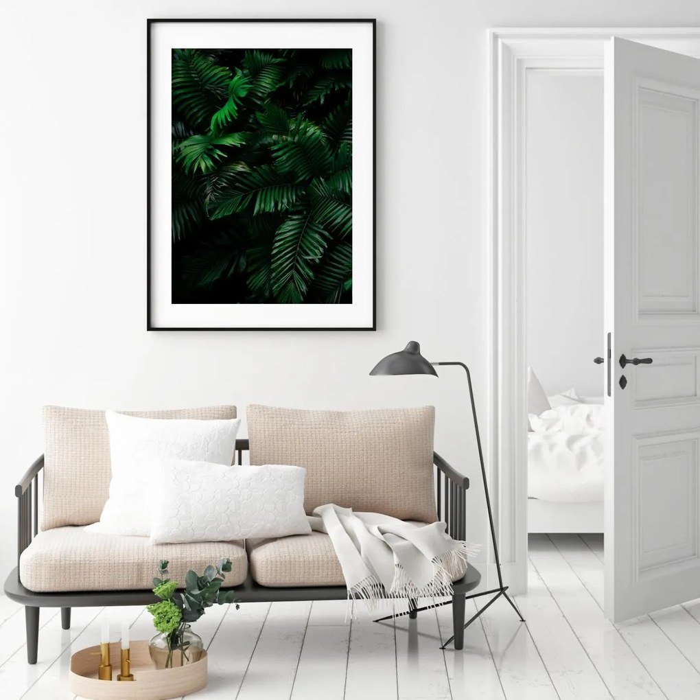 Poster - Jungla cu palmieri (A4)