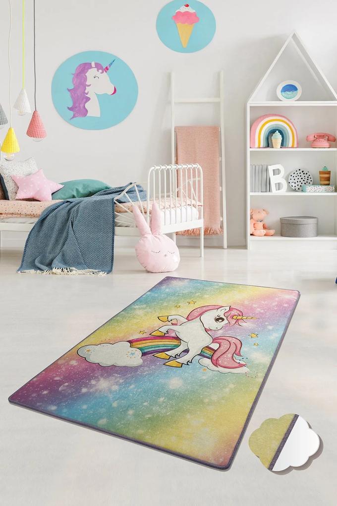Covor pentru copii Unicorn - 140 x 190 cm