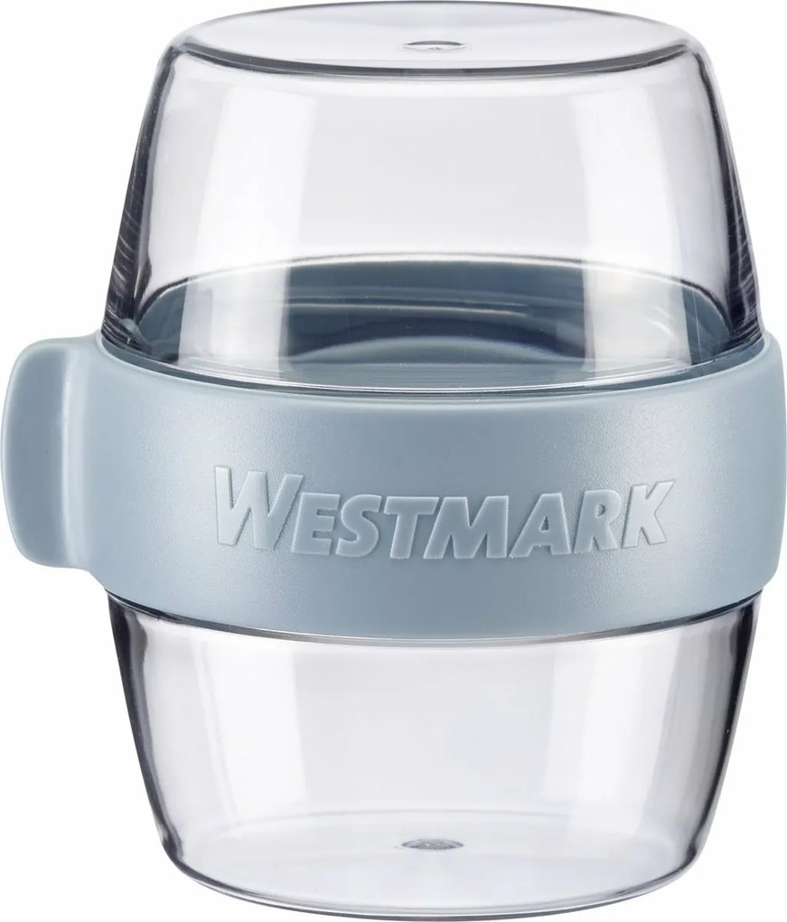 Cutie pentru gustări din două piese Westmark MINI,400 ml , albastru, S