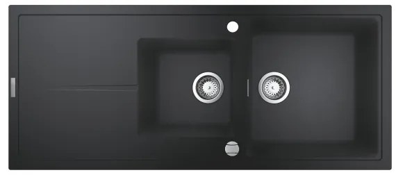 GROHE 31643AP0 - Chiuvetă compozită K400 1160 × 500 mm piatră/negru