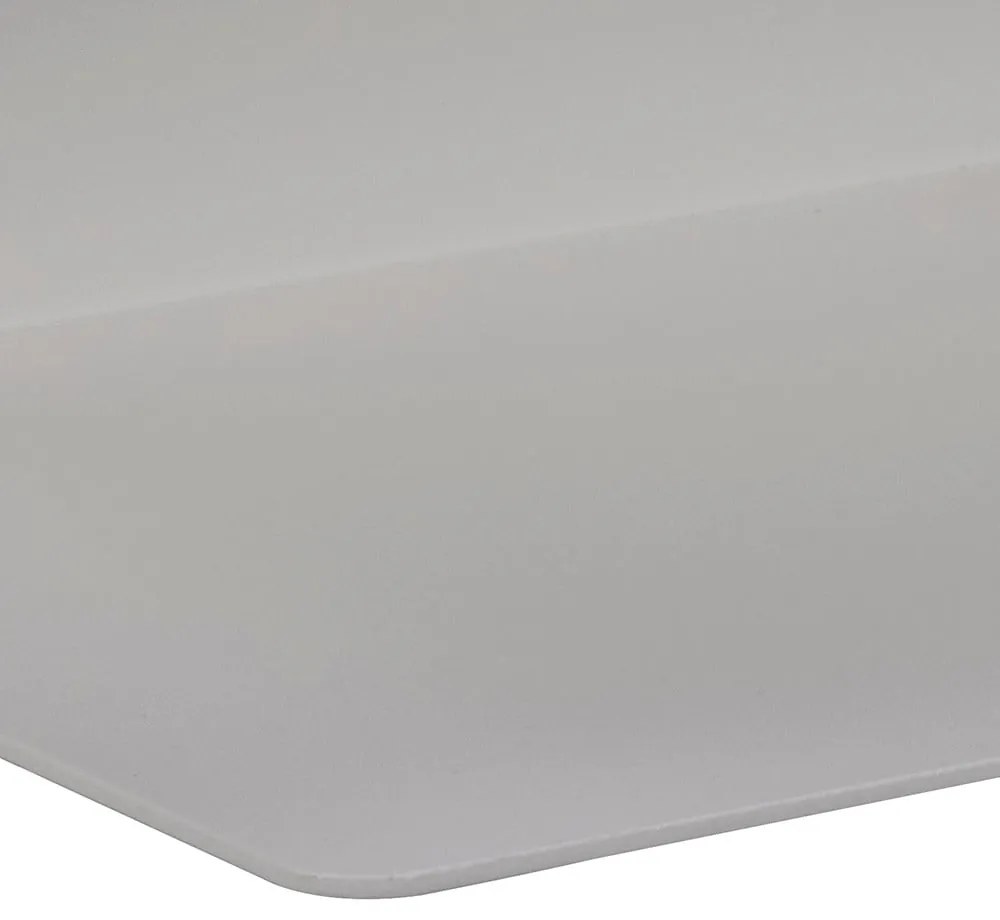 Raft dublu de perete din metal Actona Joliet, lățime 35 cm, alb