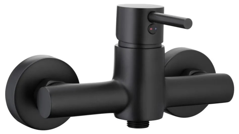 Baterie de duș KFA Armatura 5826-010-81 NEDA alamă/negru mat