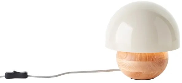 Lampă de masă Brilliant NALAM 1xE14/40W/230V gri/ash