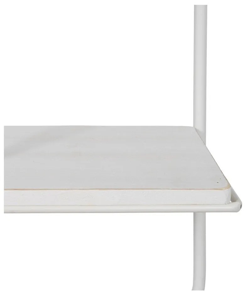 Raft alb etajat din metal 51 cm – Ixia