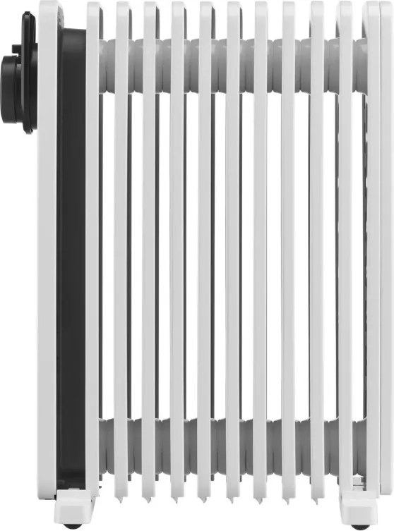 Calorifer cu ulei Midea MHO2311MCPW, 2300 W, 20 m², 11 elemenți, 3 trepte, Termostat manual, cronometru, Alb