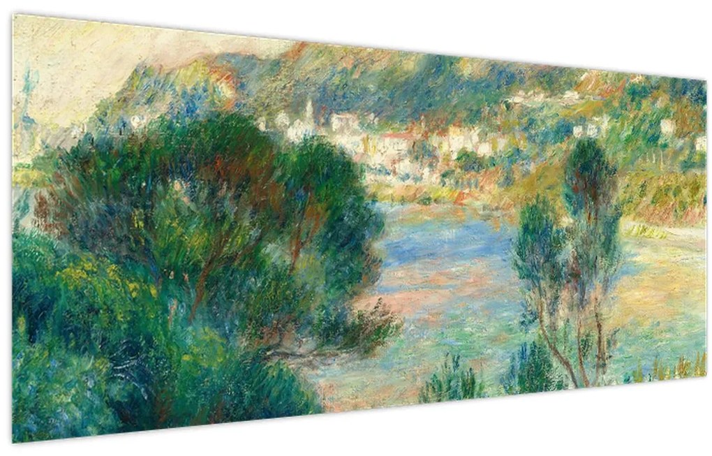 Tablou - Auguste Renoir, View of Monte Carlo from Cap Martin, reproducere (120x50 cm)
