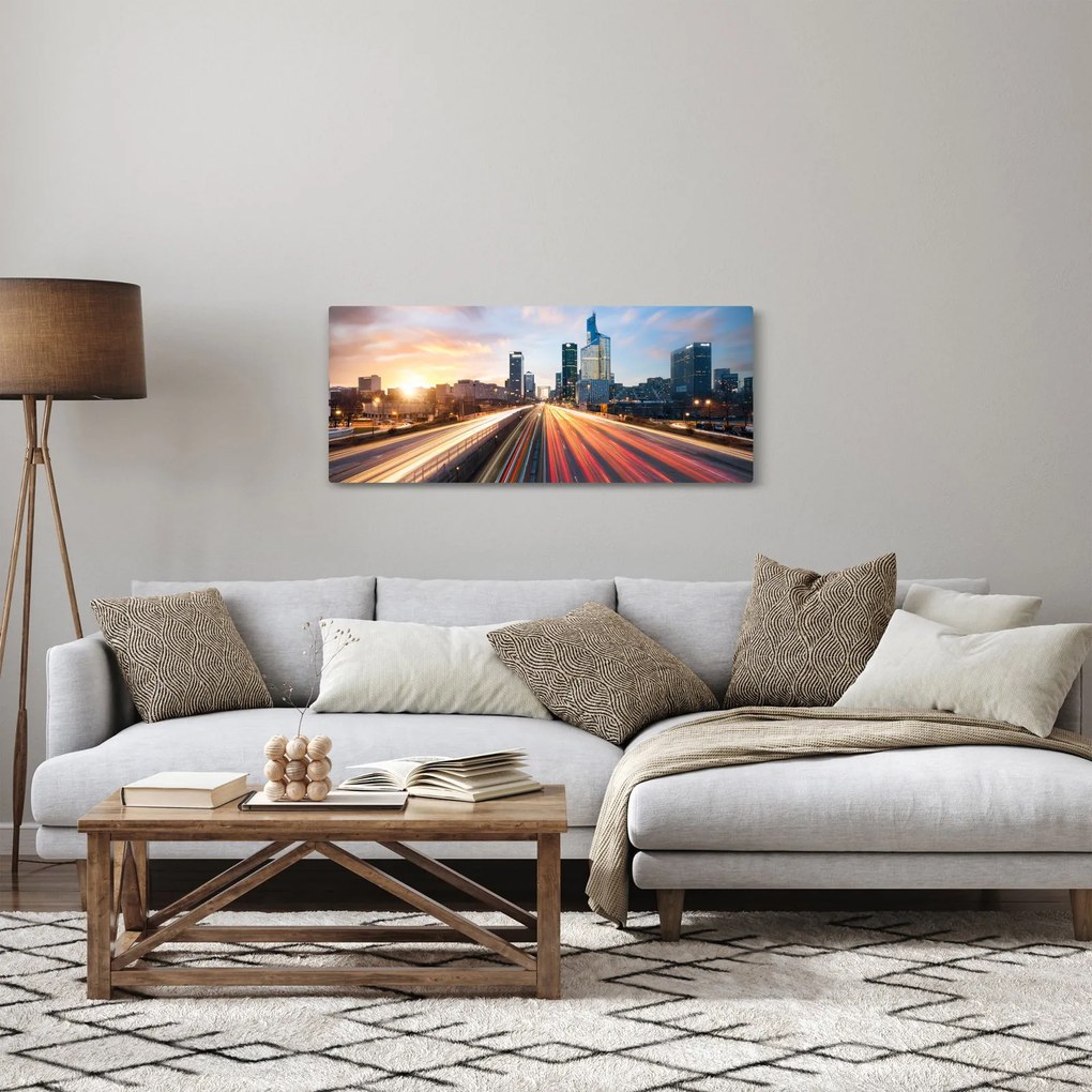 Tablou - Calea marelui oraș (120x50 cm)