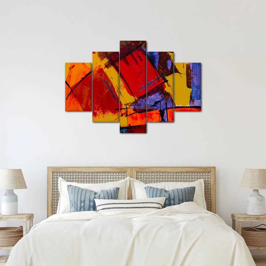 Tablou cu abstracție (150x105 cm)