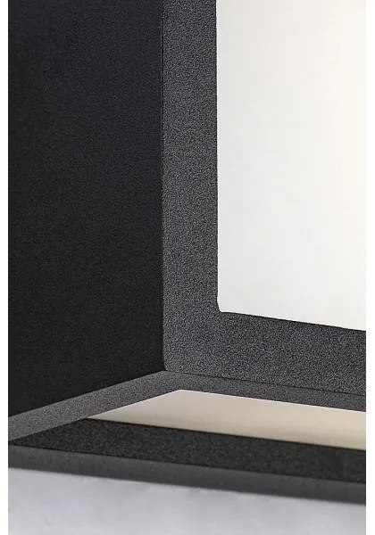 Rabalux 77099 - Aplică LED de exterior LUBLIN LED/10W/230V IP54 neagră