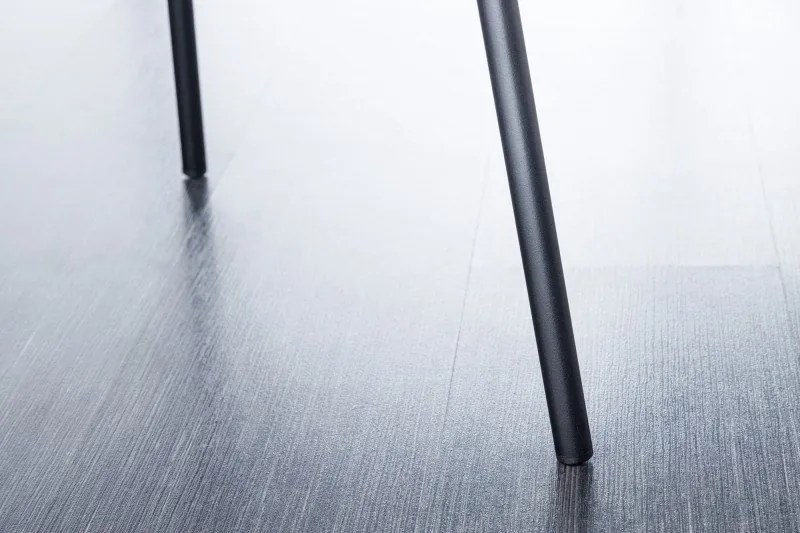 Set 2 scaune stil modern Tracy Alpine, catifea galben mustar