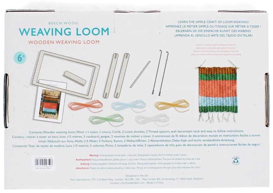 Set creativ Weaving Loom Set – Rex London