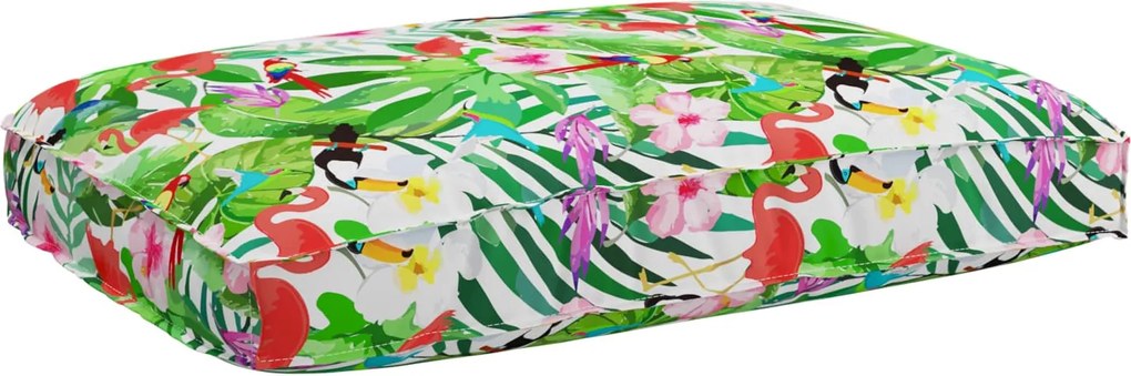 vidaXL Pernă Floral Multicolour 120 x 80 x 12 cm Material Oxford