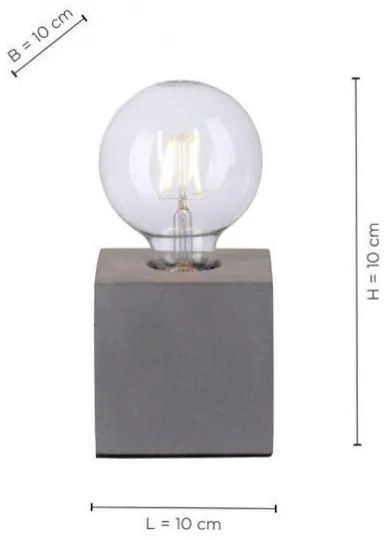 Lampă de masă ETON 1xE27/40W/230V Paul Neuhaus 4069-22