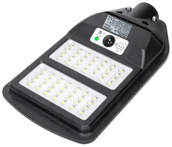 Lampă LED stradală solară cu senzor Aigostar LED/70W/3,2V 4000 mAh IP65 6500K + telecomandă