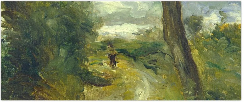 Tablou - Auguste Renoir, Landscape between Storms, reproducere (120x50 cm)