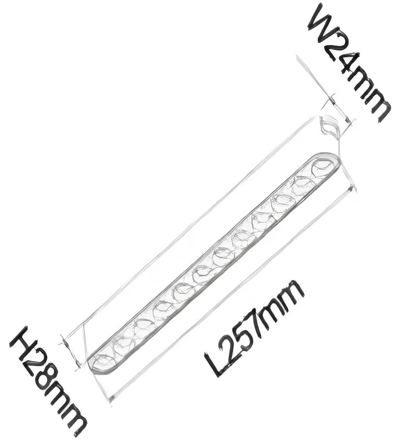 Grilă LED cu Sina Magnetică Aplicată, Lumina Neutră, 12W, Model S3, Negru – Soluție Modernă pentru Iluminat Eficient