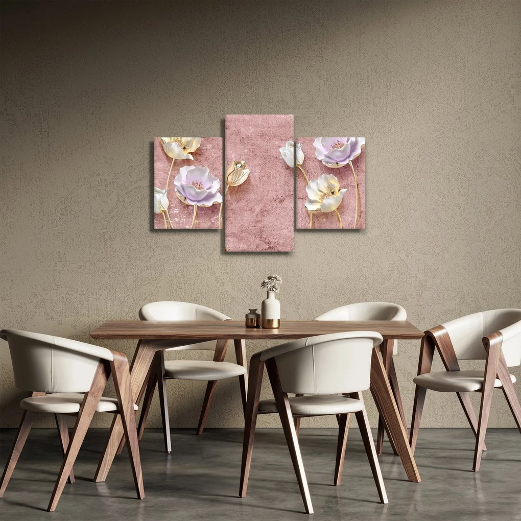Tablou cu flori (90x60 cm)