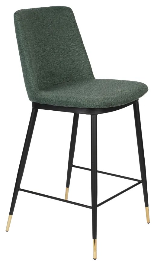 Set 2 scaune de bar verde H95cm Lionel
