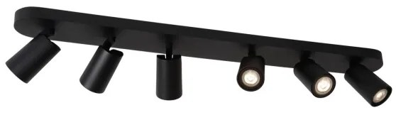 Spot LED Lucide 23954/31/30 XYRUS 6xGU10/5W/230V negru
