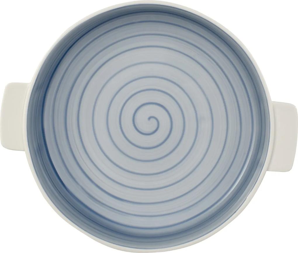 Vas ceramic rotund Villeroy &amp; Boch Clever Cooking 28cm albastru