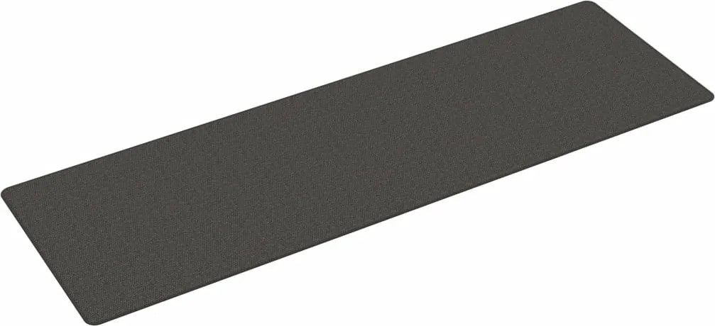 vidaXL Covor traversă aspect sisal, antracit, 80x250 cm