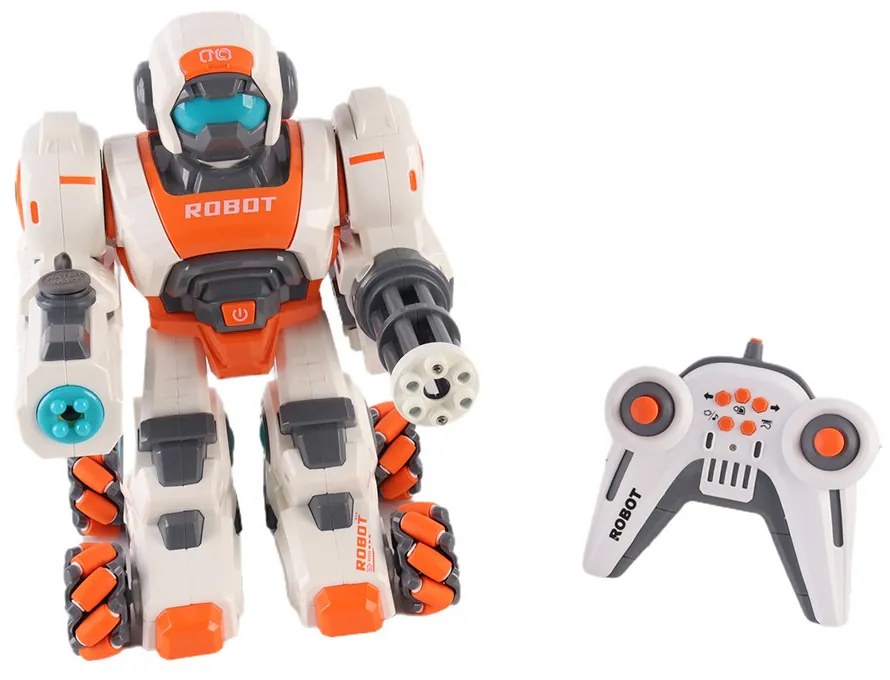 Robot cu tun de apă