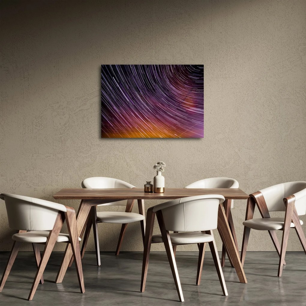 Tablou cu stele șterse pe cer (70x50 cm)