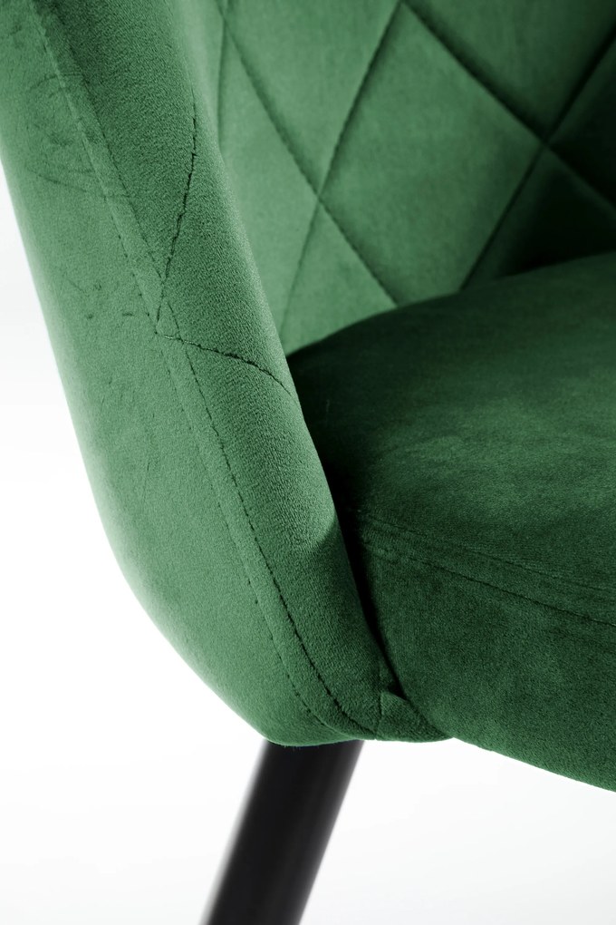 Scaun de sufragerie Senuri (Verde închis). 1069497