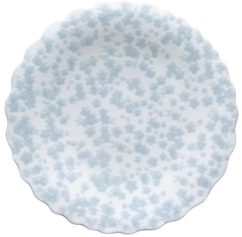 Farfurie albastra 21 cm colectia Slåpeblom - Wik & Walsøe