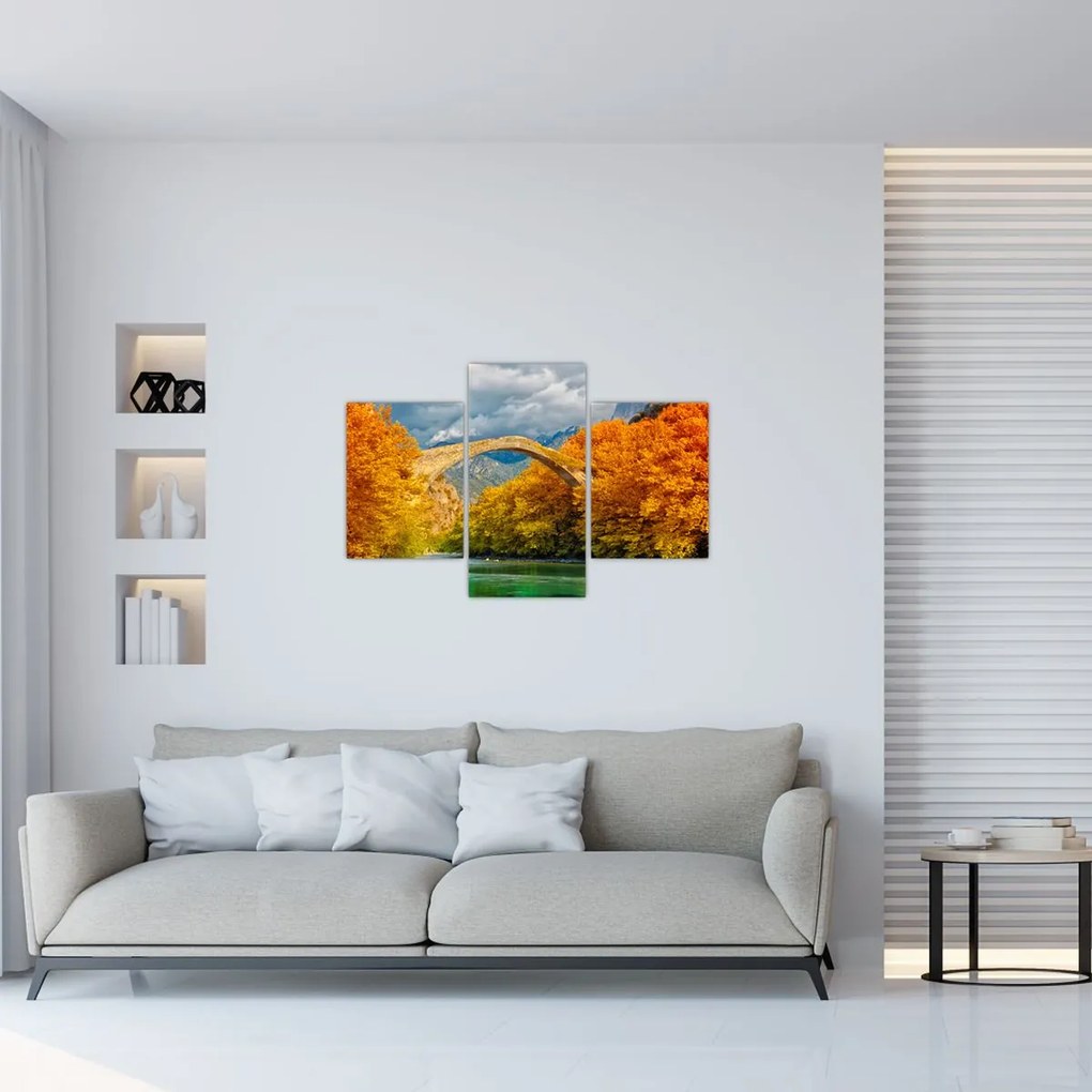 Tablou - Podul Konitsa (90x60 cm)