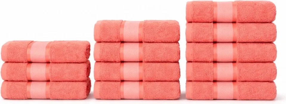Set 12 Prosoape 100% Bumbac – Ușoare &amp; Absorbante, Ideale pentru Uz Zilnic