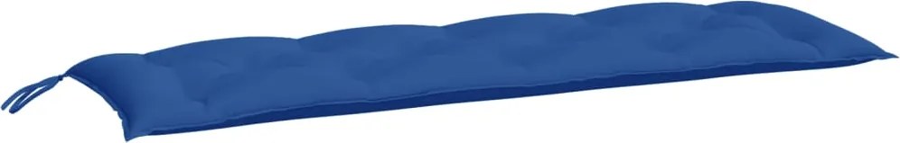 vidaXL Pernă de bancă de grădină, albastru, 150x50x7 cm, textil oxford