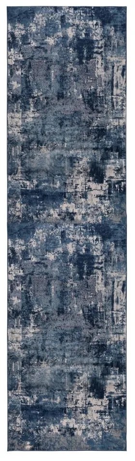 Covor albastru tip traversă 300x80 cm Cocktail Wonderlust - Flair Rugs