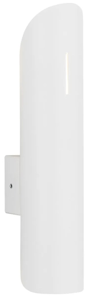 Aplica de perete cu iluminat up/down AKRON alba