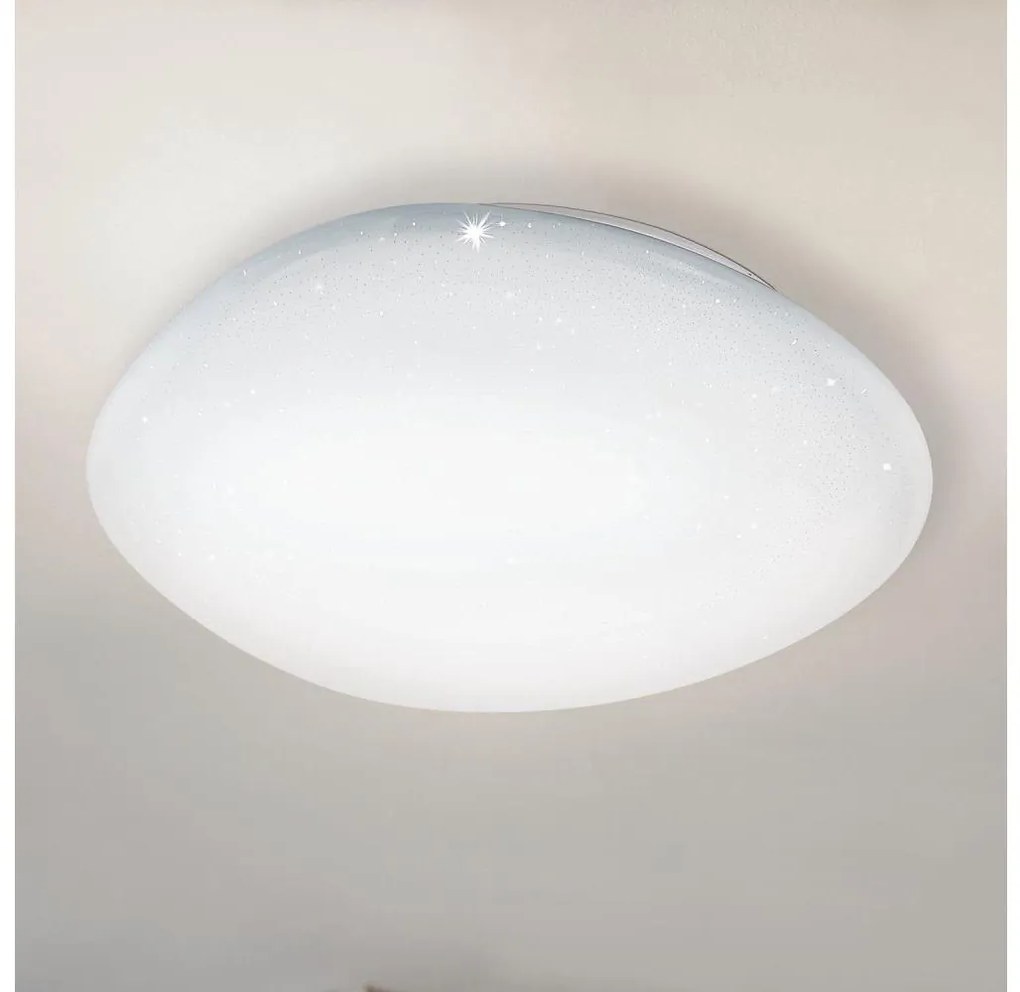 Eglo 98228 - Plafonieră LED dimabilă SILERAS-A LED/36W/230V, Ø60 cm + telecomandă
