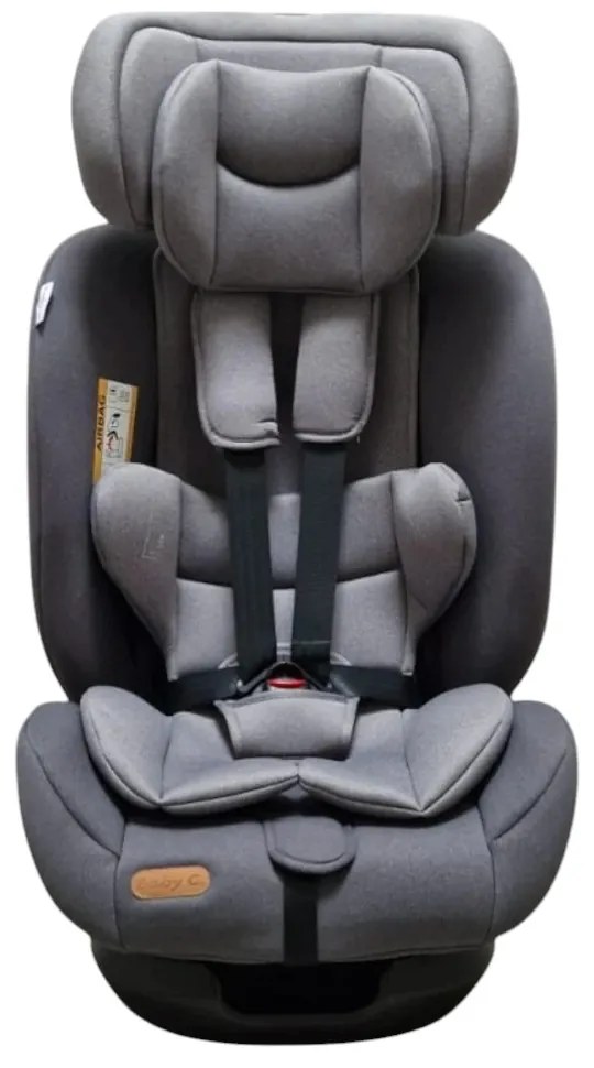 Scaun Auto Baby Care™ BS16P, Transformabil in scoica auto, Omologare R-129 i-Size, 0-36 kg, Spatar reglabil in 4 trepte, Sistem de prindere in