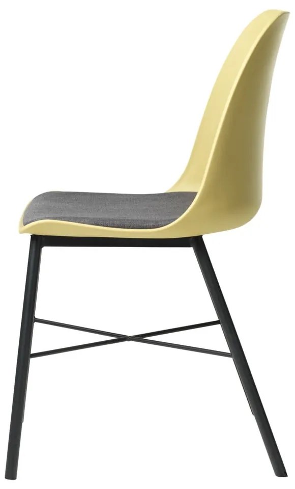 Scaun Unique Furniture Whistler, galben-gri