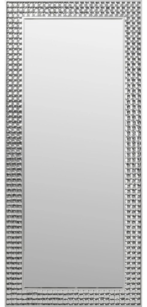 Oglinda perete Crystals argintiu 80x180cm