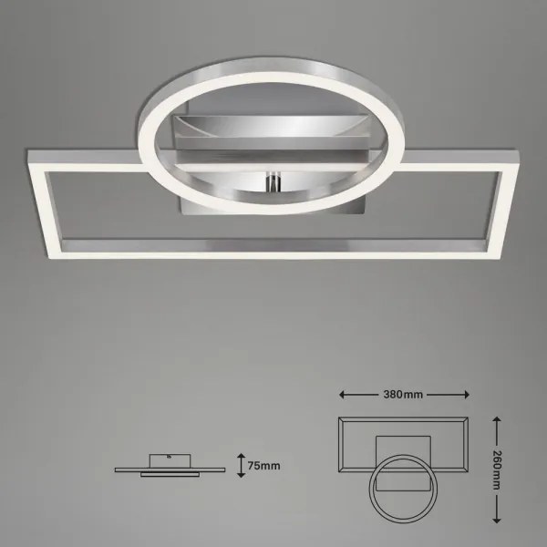 Plafonieră LED dimabilă FRAMES LED/19W/230V Briloner